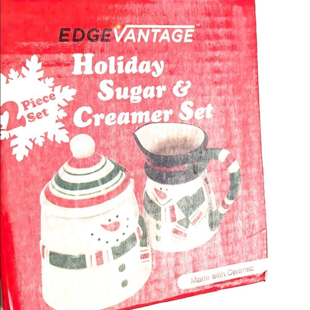 Edgevantage Holiday Sugar & Creamer Set - Picture 6 of 6